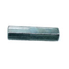 Lo zinco bianco del acciaio al carbonio DIN6334 ha placcato il dado di accoppiamento di superficie polacco della sfortuna