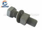 Hot Dip Galvanized carbon steel 4.8 8.8 Hex head bolt and washers