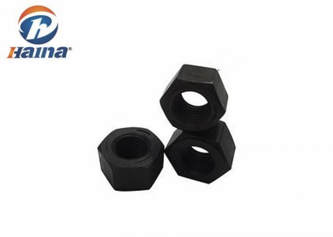 Dado esagonale nero pesante matto M10-M100 di BACCANO 934 A563 GR 2H dell'acciaio legato e del carbonio
