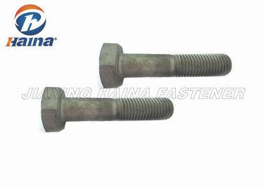 Testa esagonale galvanizzata Bolt del filo della immersione calda di DIN931 ISO4014 Grade8.8 M16 M24 mezza