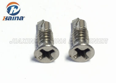 304 316 viti di perforazione di auto phillips dell'azionamento della testa piatta di acciaio inossidabile