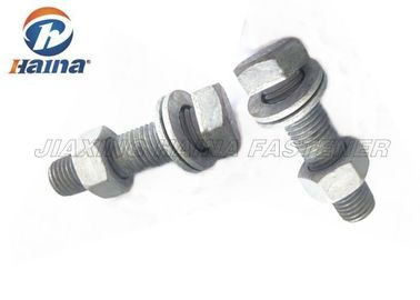 La giusta testa esagonale del filo serra il colore grigio placcato zinco M16 * 85 per l'industria chimica