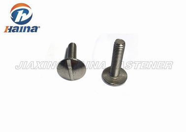 scanalato viti di macchina di acciaio inossidabile della testa 304 316 per le componenti della macchina