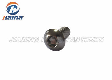 Vite di macchina 304 316 di acciaio inossidabile della testa del bottone dell'incavo della sfortuna di M4 M5