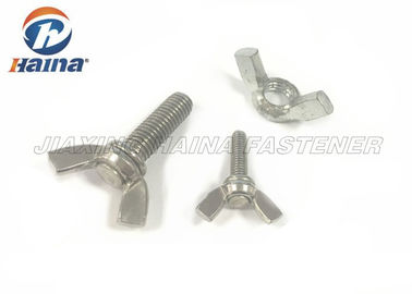 DIN316 A2-70/304 bulloni e dadi d'acciaio della farfalla dell'ala di Stainaless