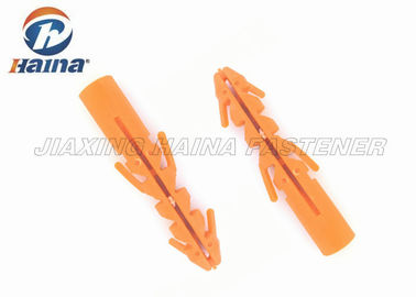 Bullone d'ancoraggio concreto di plastica giallo di resistenza di invecchiamento di espansione 7x35