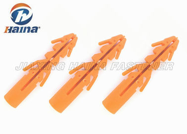 Bullone d'ancoraggio concreto di plastica giallo di resistenza di invecchiamento di espansione 7x35