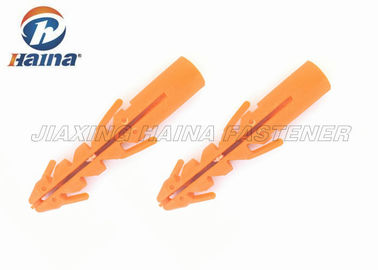 Bullone d'ancoraggio concreto di plastica giallo di resistenza di invecchiamento di espansione 7x35