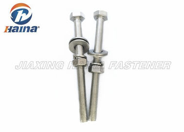 304 316 M20 X 90mm bulloni e dadi della testa esagonale di acciaio inossidabile con le rondelle