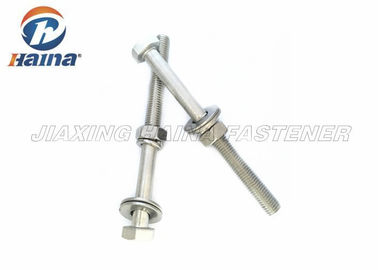 304 316 M20 X 90mm bulloni e dadi della testa esagonale di acciaio inossidabile con le rondelle