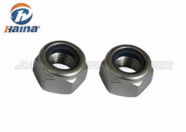 304 DIN985 DIN982 controdadi di nylon dell'inserzione della sfortuna metrica del Thead di acciaio inossidabile
