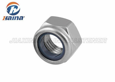 304 DIN985 DIN982 controdadi di nylon dell'inserzione della sfortuna metrica del Thead di acciaio inossidabile