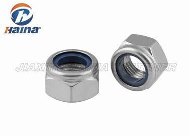 304 DIN985 DIN982 controdadi di nylon dell'inserzione della sfortuna metrica del Thead di acciaio inossidabile
