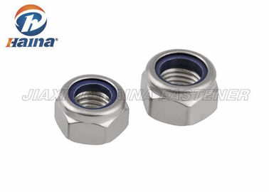 304 DIN985 DIN982 controdadi di nylon dell'inserzione della sfortuna metrica del Thead di acciaio inossidabile