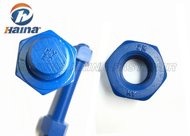 Il acciaio al carbonio di ASTM A193 B7 B7M completamente ha infilato Rod Nuts Stud Bolts ed i dadi