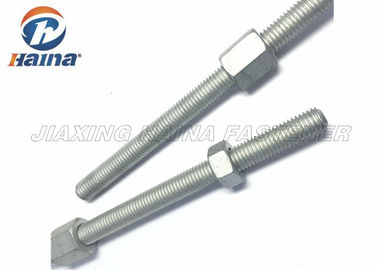 Il rivestimento nero materiale del acciaio al carbonio DIN975 completamente ha infilato Rod For Building