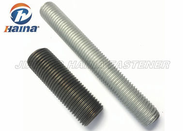 Il rivestimento nero materiale del acciaio al carbonio DIN975 completamente ha infilato Rod For Building