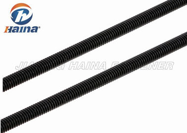 Il rivestimento nero materiale del acciaio al carbonio DIN975 completamente ha infilato Rod For Building