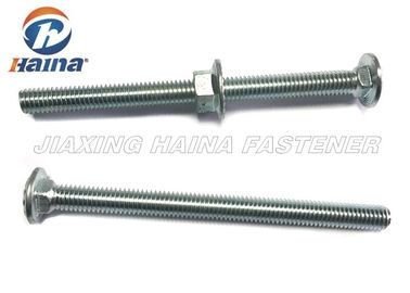 La vettura quadrata Zinc Plated Carriage del collo si serra per legname con il dado della flangia