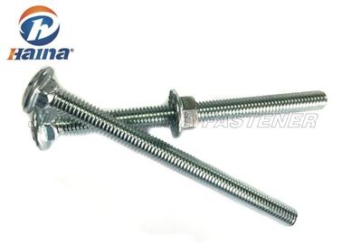 La vettura quadrata Zinc Plated Carriage del collo si serra per legname con il dado della flangia