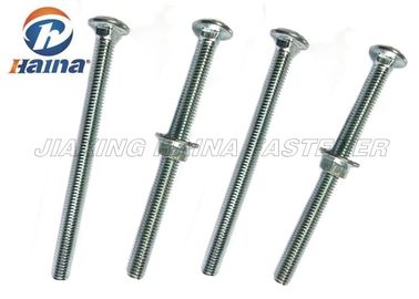 La vettura quadrata Zinc Plated Carriage del collo si serra per legname con il dado della flangia