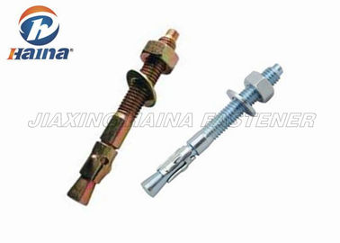 Lo zinco giallo M8x25 ha placcato l'ancora di Bolt del cuneo del acciaio al carbonio di espansione