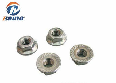 L'iso inossidabile 7063 dei dadi DIN6923 della testa esagonale di SS304 SS316 canalizza il collegamento