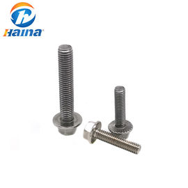 Flangia Bolt della sfortuna di acciaio inossidabile di DIN6921 316L A2 -70 A4 -80