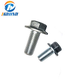 Flangia Bolt della sfortuna di acciaio inossidabile di DIN6921 316L A2 -70 A4 -80