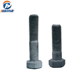 BACCANO 933 bulloni della testa esagonale di basso profilo GB5783, IMMERSIONE calda Galvanzing di Bolt di 10,9 sfortune