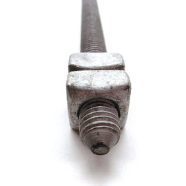 Bulloni di acciaio al carbonio dell'estremità del doppio di HDG 4,8 5,8 per la torre e l'hardware