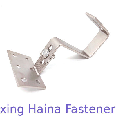 Gancio solare regolabile del tetto di mattonelle dell'ardesia di SUS304 SUS316 per il montaggio di pannello solare