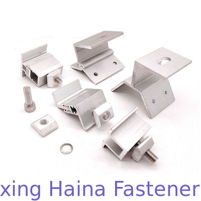 Morsetto solare solare del sostegno del modulo del pannello solare del tetto della cucitura del supporto con la vite