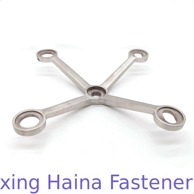 Alta qualità 304 della fabbrica 316 montaggi di vetro della parete divisoria del ragno di acciaio inossidabile