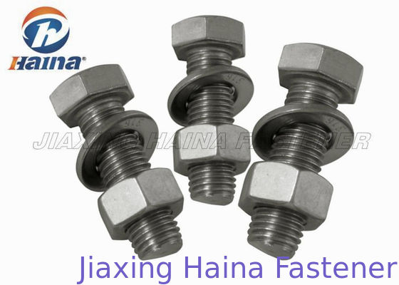 Mezzi bulloni e dado del pollice della testa ss304 ss316 M4-M36 di esagono del filo di GB