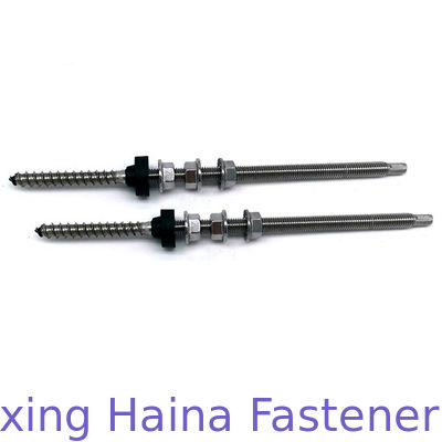 Bulloni metrici di montaggio solari del gancio del filo dell'estremità del tetto SUS304 SUS316 doppi